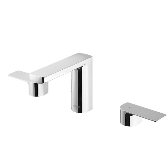 Rubinetto per lavabo a due maniglie (ottone senza piombo)