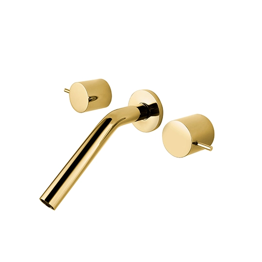 Two-Handle Wall-Mounted Basin Faucet