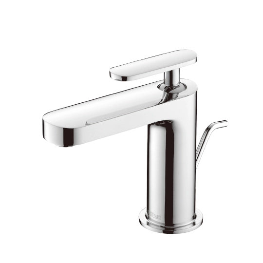 Rubinetto per lavabo con asta di sollevamento